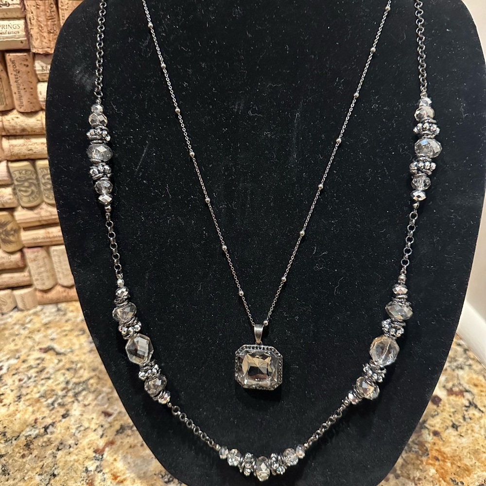 Double layered Necklace set